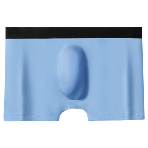 Men Ice Silk Seamless Boxer Briefs Shorts Panties Underwear Underpants Sexy US ➳ - Picture 39 of 45