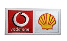 Ferrari F1 Shell Vodafone Massa - Schumacher 6in Patch Iron / Sew-On