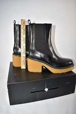 NIB Marc Fisher LTD MLFREADY Women's Boots Size 9M - Black Leather - MSRP 249