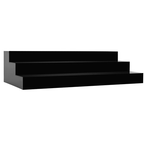 2 Pezzi Espositori a 3 Livelli, Scaffale Organizzatore per Gioielli Profumo 24*11.8*5.9in - Foto 11 di 14