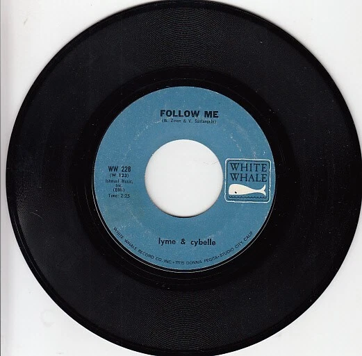 Lyme (Warren Zevon) & Cybelle - Follow Me / Like The Seasons 7" 45 - Image 2 of 4