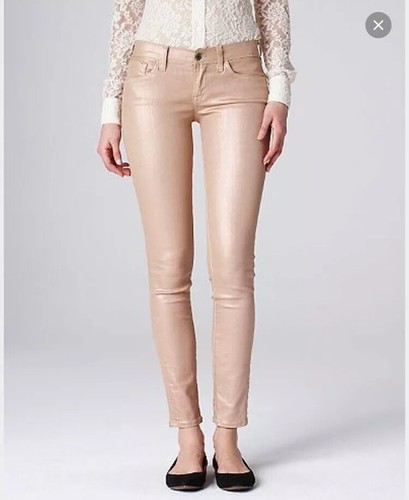Lucky Brand Shimmer Pink Charlie Skinny 