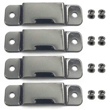 4 Pcs Metal Tape Measure Holder Clip with Riv...
