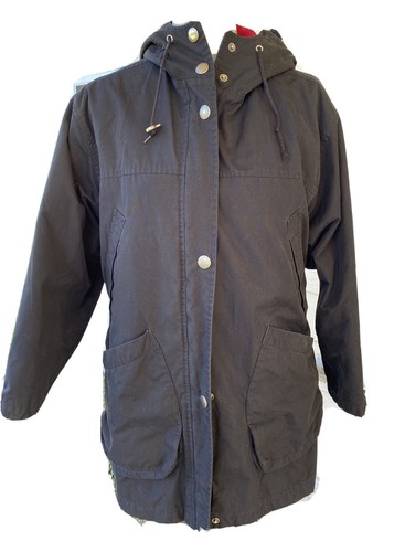 EDDIE BAUER Womens Coat BLACK Size 