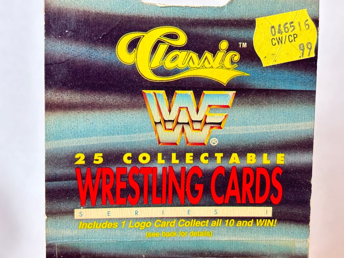 1989 Classic WWF 25 Collectable Wrestling Cards Series 1 Sealed