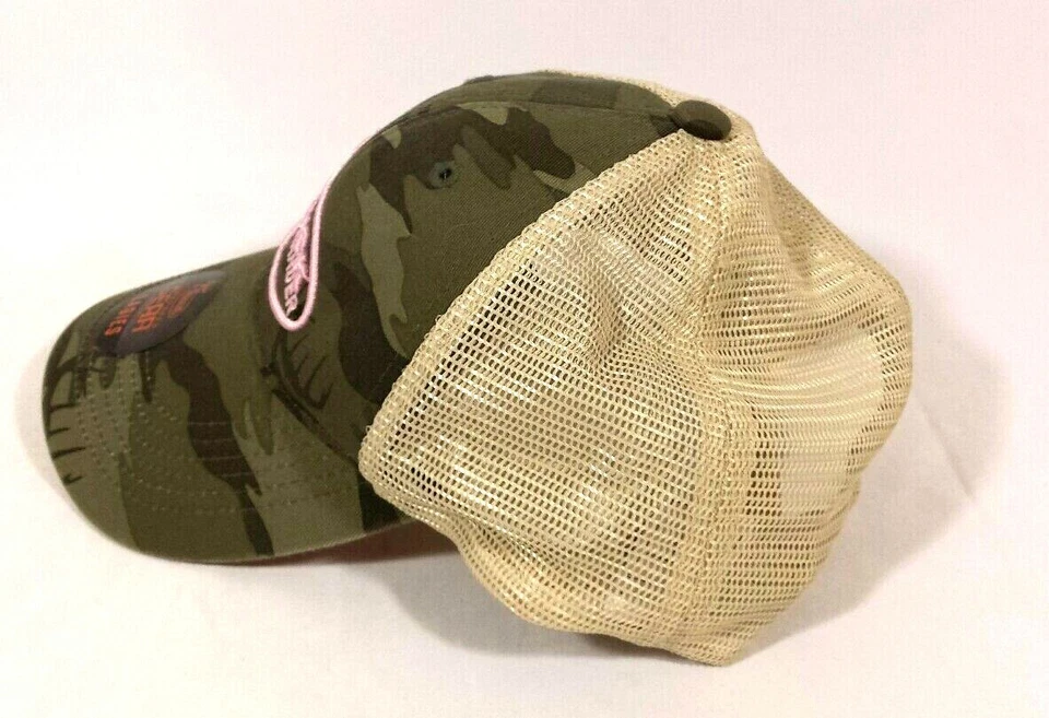 Commander gear PinkWomens Camo Hunting Cap Baseball Hat adjustable - Image 3 of 4