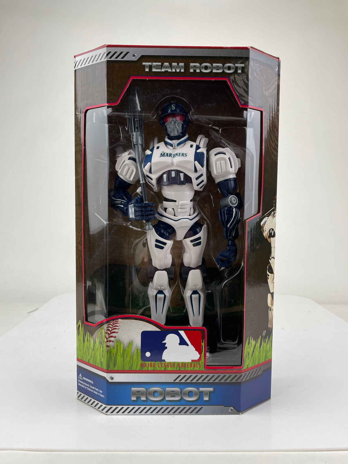 New Fox Sports 10 INCH MLB Robot Seattle Mariners Out of Production Collectible