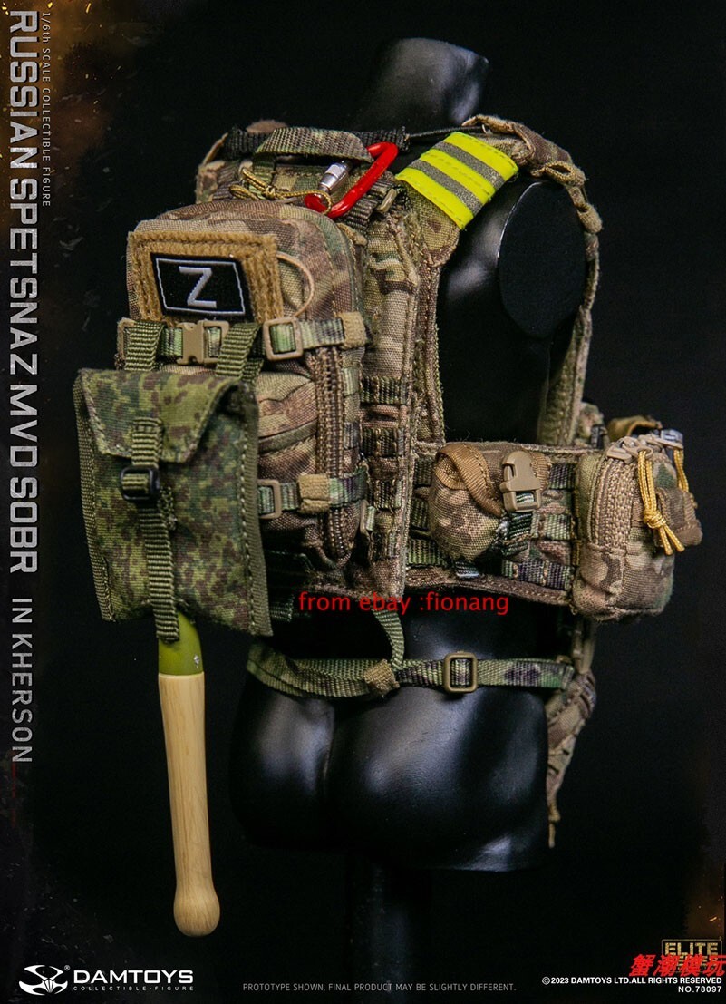 DAMTOYS : 1/6 RUSSIAN SPETSNAZ MVD SOBR IN KHERSON ACTION