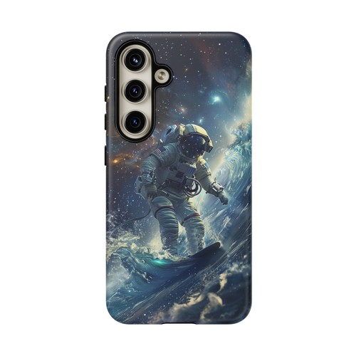 Astronaut Surfing Wave Space Phone Case for iPhone, Samsung Galaxy, Pixel - 第 92/139 張圖片