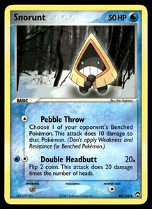 SNORUNT - 64/108 - EX POWER KEEPERS DP POKEMON ENGLISH - LP