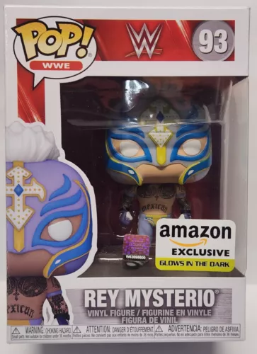 Funko Pop! WWE Rey Mysterio Glow in the Dark Vinyl Figure #93 
