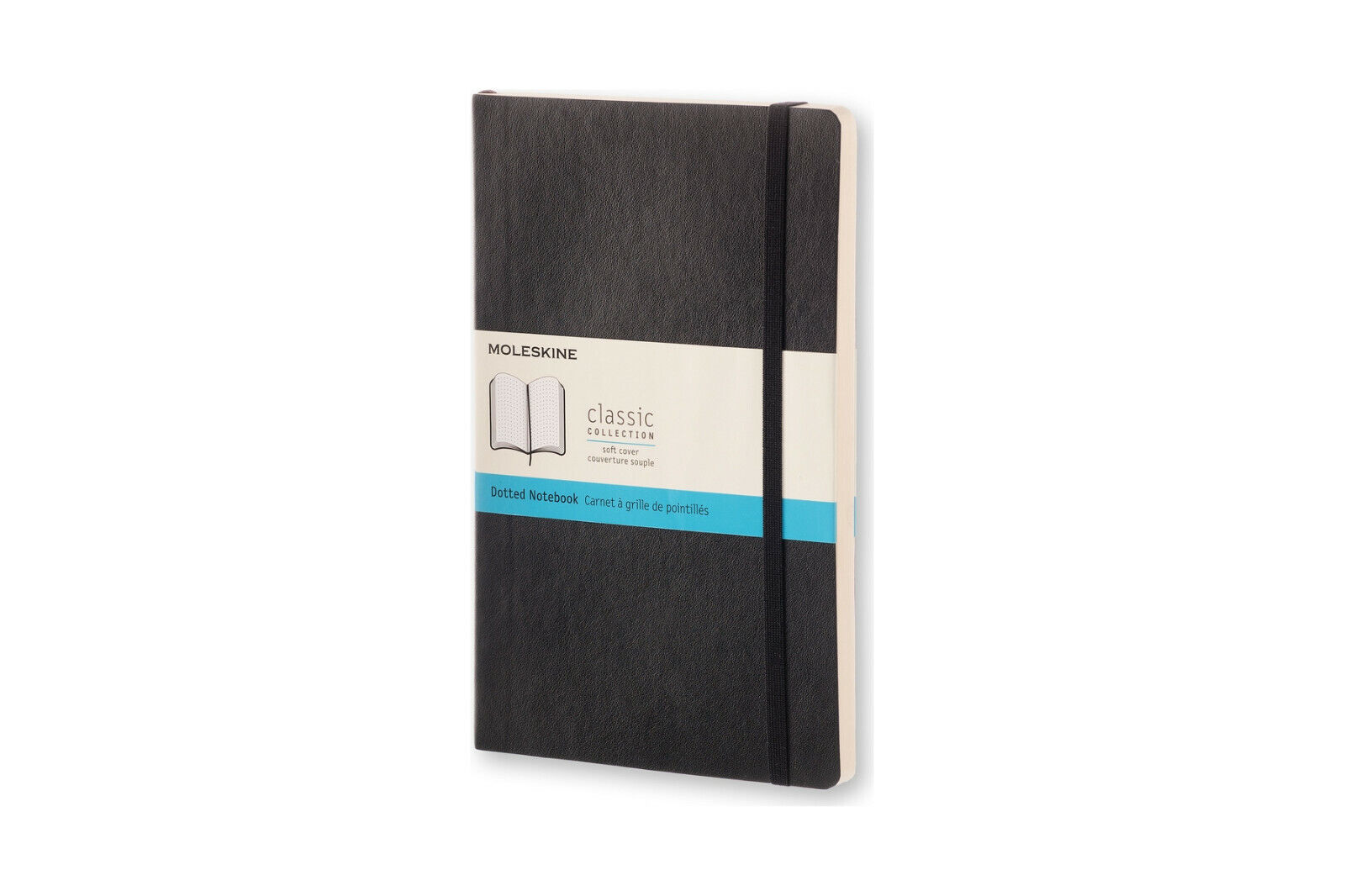 Thumbnail - Moleskine Notizbuch Softcover Schwarz Large Punktraster