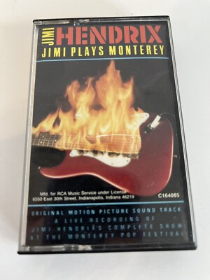 Jimi Hendrix Jimi Plays Monterey Cassette