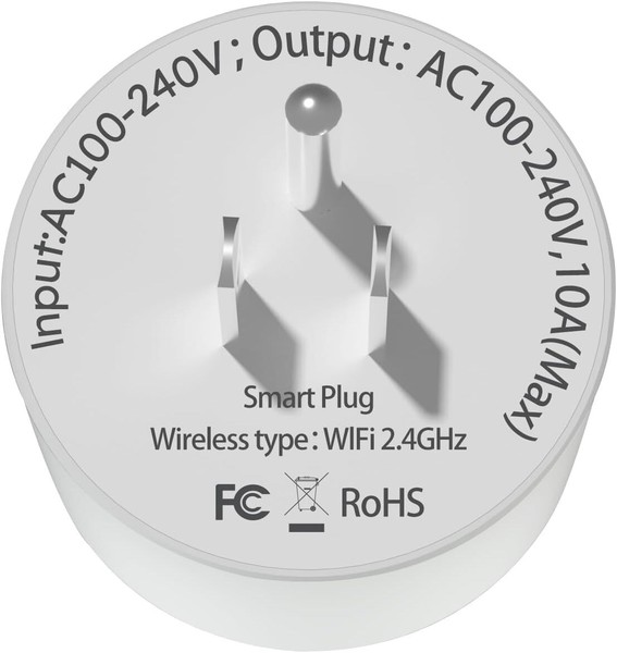 Alternate view of Wifi Mini Remote Smart Plug Apple Homekit Smart Outlet Home Automation