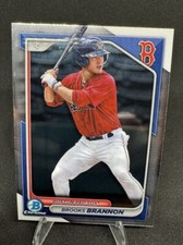 2024 Bowman Base Chrome Prospect #BCP-95 Brooks Brannon  - Boston Red Sox