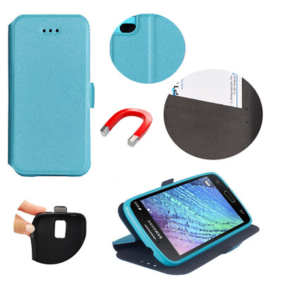 ^ 3 Book Case Hülle Schutzhüle Tasche Buch Schutz Etui Huawei Nova Plus Blau