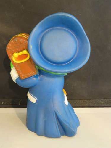 1989 Illco Muppets Treasure Island Pirate Captain Kermit The Frog Vinyl Bank - Picture 6 of 10