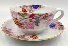 BEAUTIFUL SPODE COPELAND'S CHINA CHELSEA GARDEN CUP & SAUCER, EXCELLENT COND