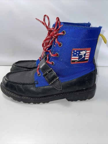 polo boots with straps