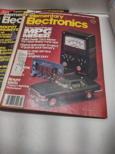 Elementary Electronics Magazine Vintage 1975 Through 1981 13 Issues Radio... - Picture 6 of 8