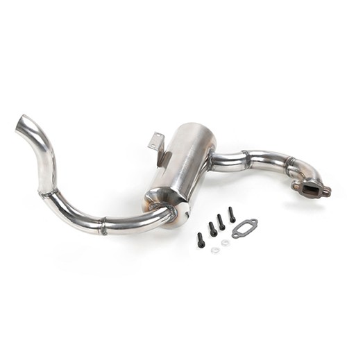 Stainless Steel Exhaust Pipe Set for 1/5 Rovan Rofun F5 RF5 T5 Mcd XS-5 RR5 PART - Imagen 11 de 23