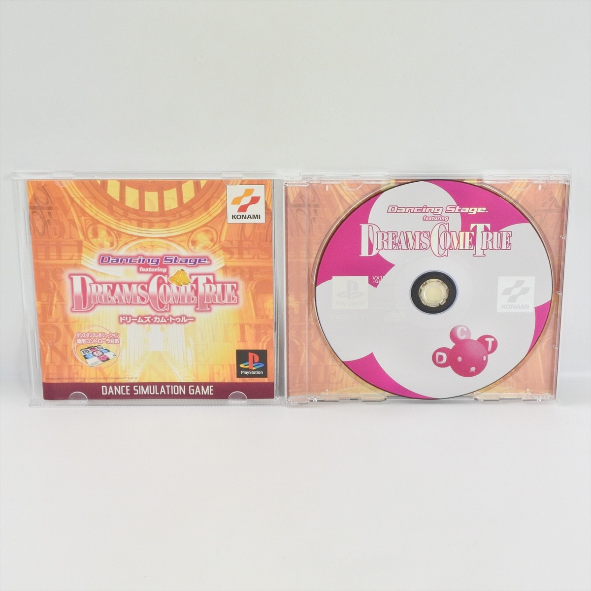 DANCING STAGE DREAMS COME TRUE PS1 Playstation For JP System