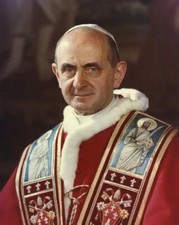 1969 Roman Catholic Pope Paul Vi Church Priest Poster 8x10 PHOTO PRINT