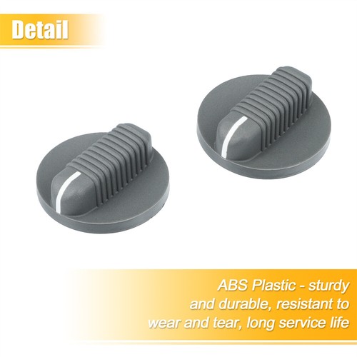 2pcs Climate Control A/C Knob For Chevrolet Suburban Tahoe GMC Yukon 2000-2002 - Picture 8 of 8