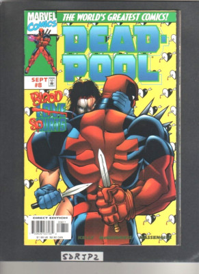 DEADPOOL #8 NM NEW UNREAD WEASEL DEUCE(THE DEVIL DOG) TYPHOID MARY 1997