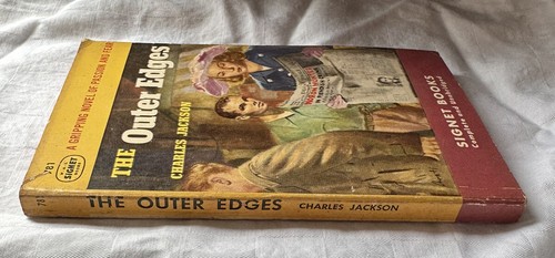 1950 THE OUTER EDGE by Charles Jackson FN 6.0 1st Signet Paperback Book - Read - Picture 2 of 4