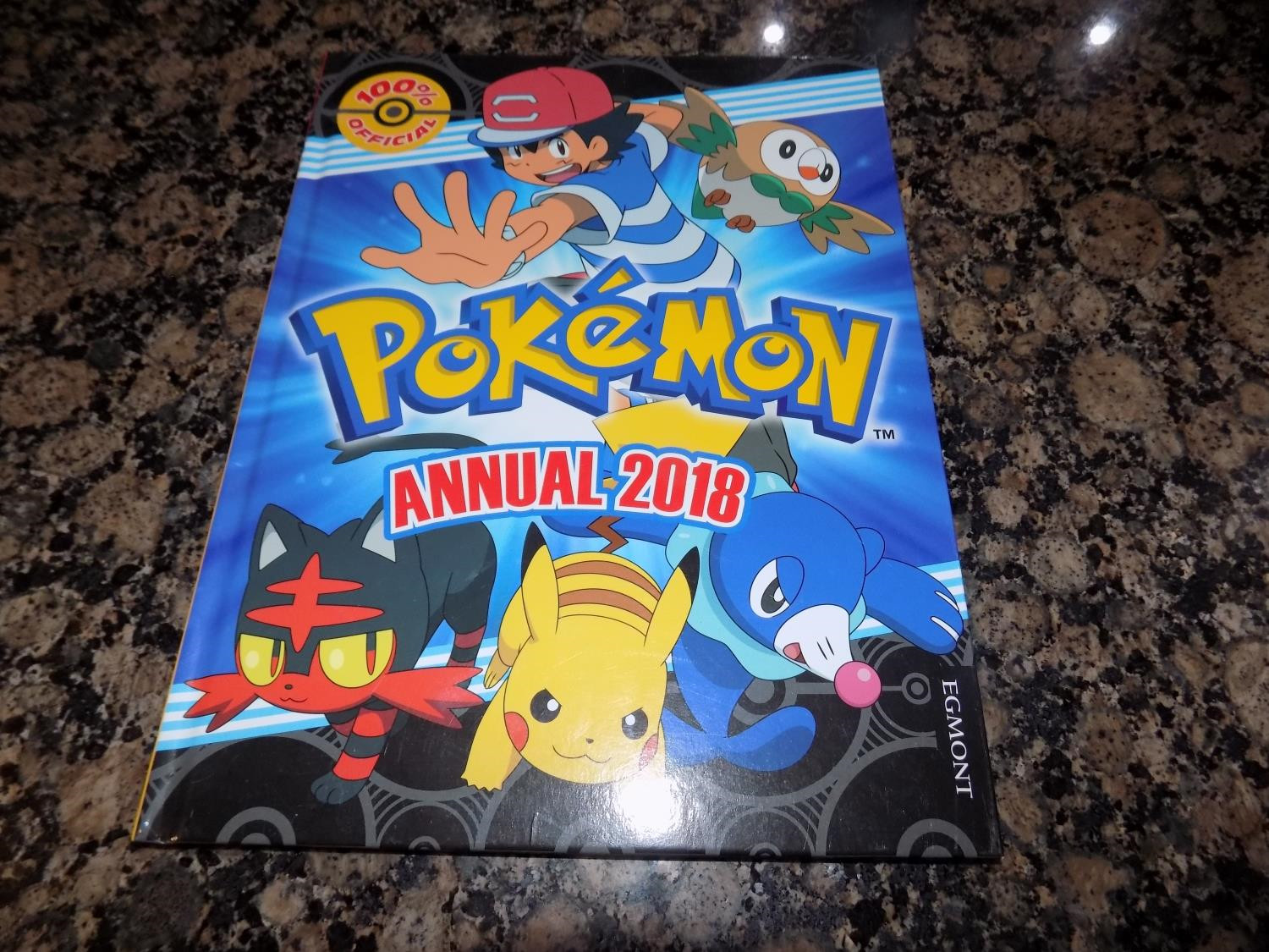 Pokemon Annual 2018 The Pokemon Company Hardcover FREE SHIPPING