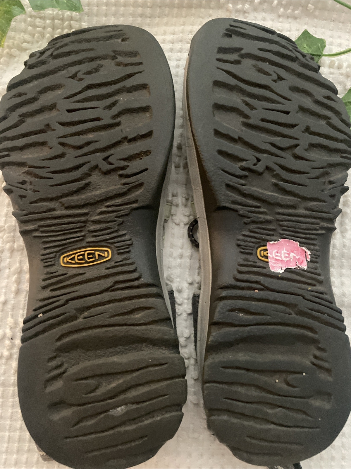 Sandali estivi KEEN sport escursionismo fiume acqua tessuto verde scarpe donna misura 7 5