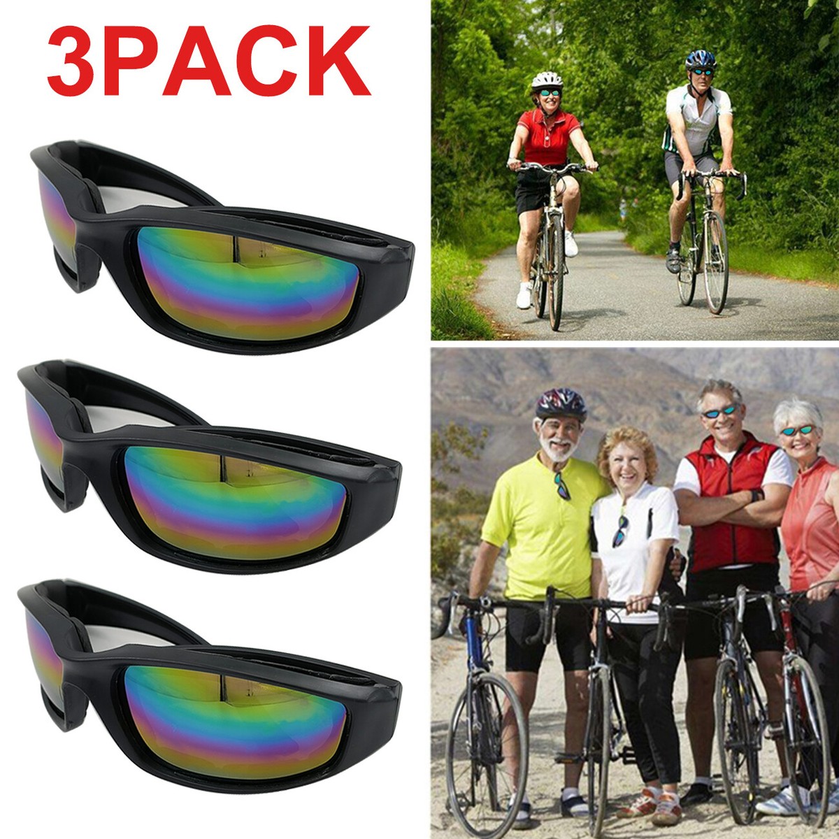 Bike Cheap Biker Sunglasses Riding Sunglasses Interchangeable