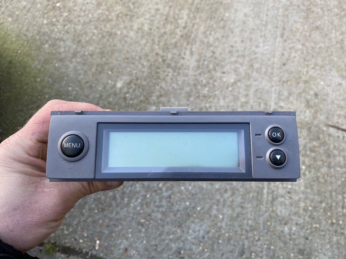 Nissan Micra 2003-10 K12 Radio Media Display Clock AX601 8142755