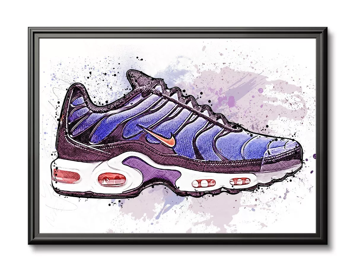 Nike tn best sale drawing