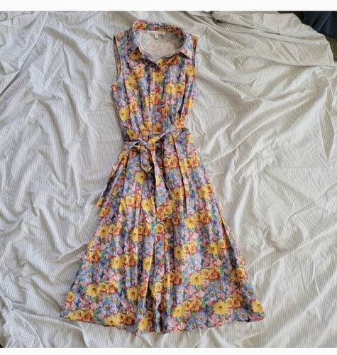 Antonio Melani Liberty London Floral Dress With Tie 