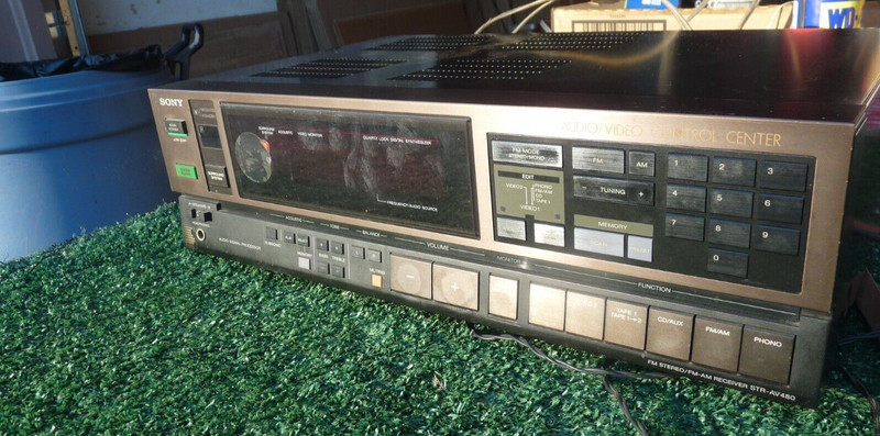Sony STR-AV480 1990's 2-Channel Digital AV Stereo Receiver - Very Good