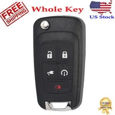 For Chevrolet Volt 2011 2012 2013 2014 2015 Keyless Remote Car Flip Key Fob