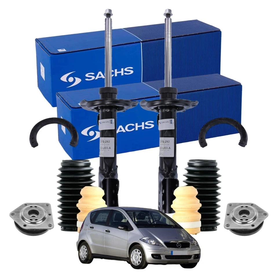Ammortizzatori Tamponi Supporti Anteriori Sachs Mercedes Classe a W169 B W245