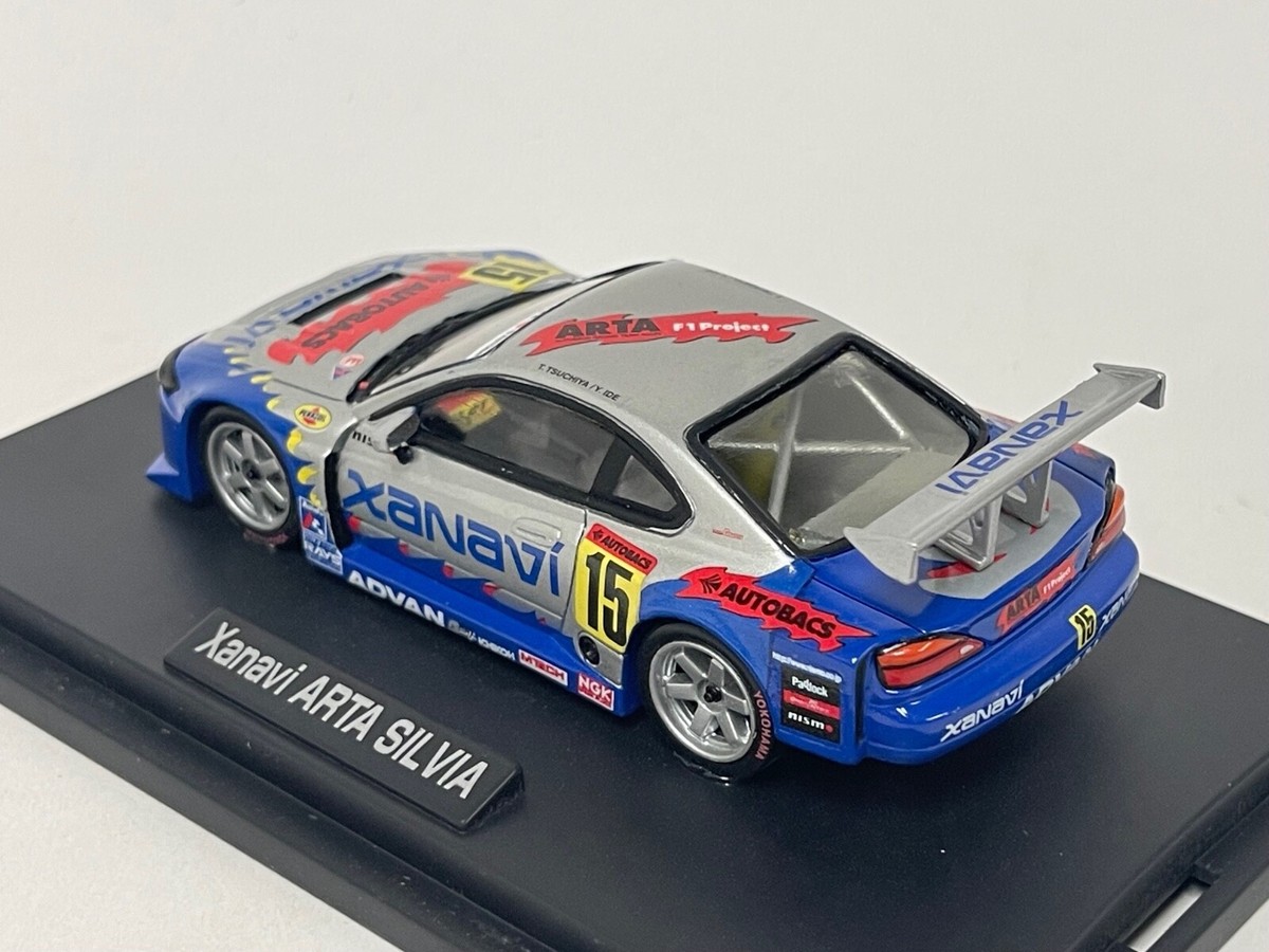 1/43 Ebbro M4 Xanavi Arta Nissan Silvia JGTC #6 M4-08-C 1/43 Ebbro M4 Xanavi Arta Nissan Silvia JGTC #6 M4-08-C
