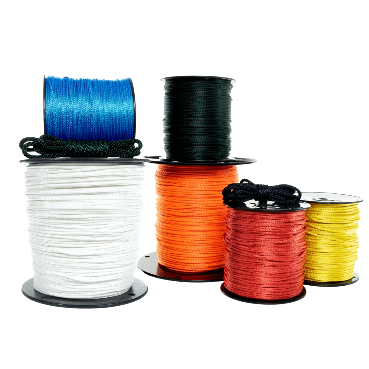 West Coast Paracord Solid Braid Nylon Utility Rope - Durable, Made In USA (3/16" And 3/8" Diameters Available)