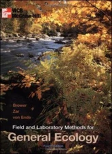 Field and Laboratory Methods for General Ecolo- Brower, 0697243583, spiral-bound