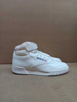 Size 8 - Reebok Ex-O-Fit High White | eBay