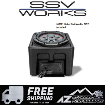 SSV Works Under Seat Sub Box - Unloaded fits 2018-2024 Polaris