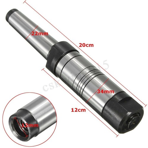 Diámetro 22 mm M12 Morse Taper MT3 MS3 Vástago Fresado Eje Engranaje Cortador Soporte - Imagen 2 de 10
