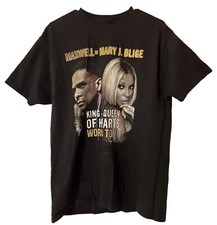 King And Queen Of Hearts World Tour Shirt Adult Large Black 2016 Maxwell, Mary J