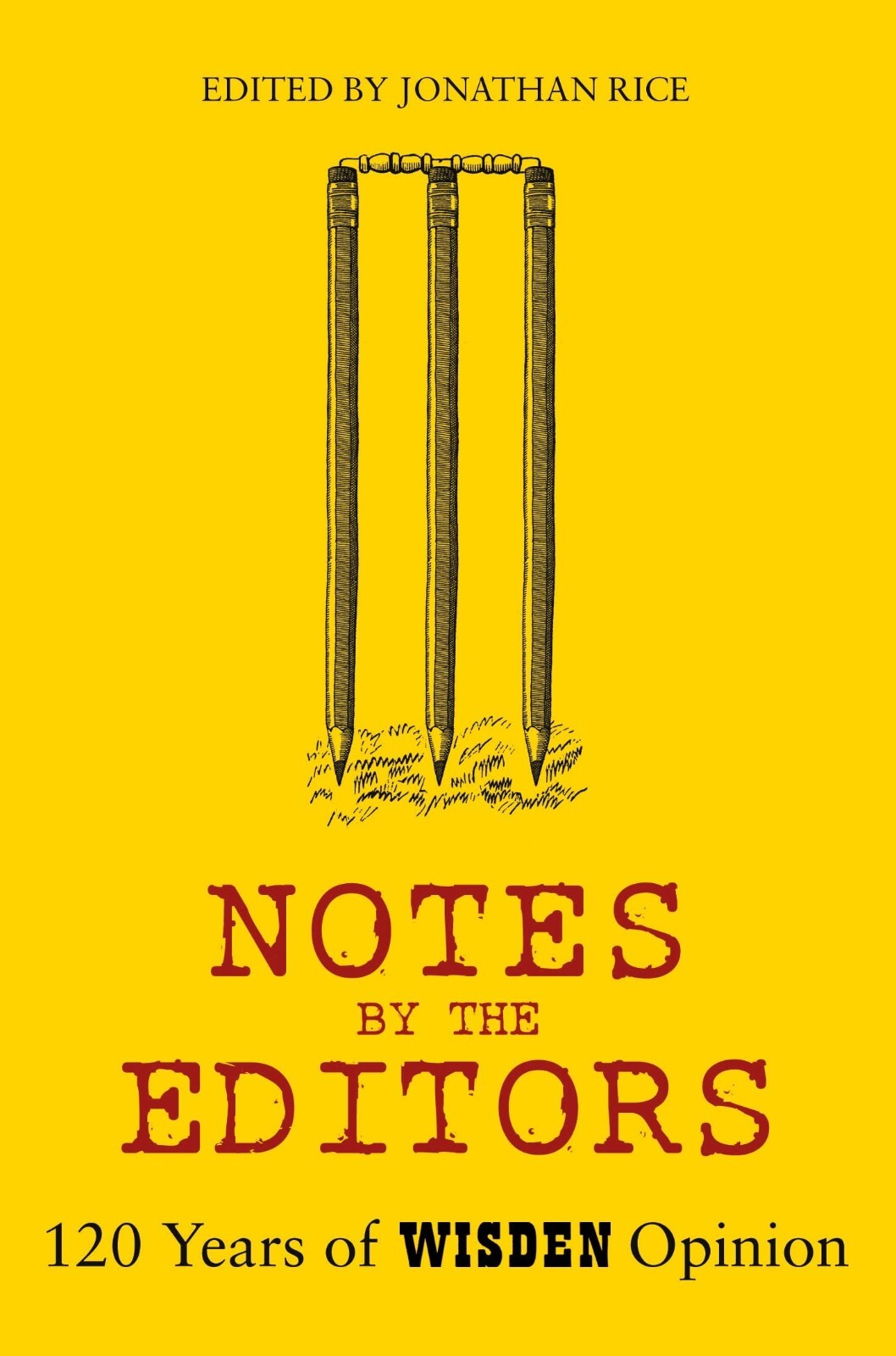 WISDEN CRICKET Notes By The Editors: 120 Years of Wisden Opinion New Book HB