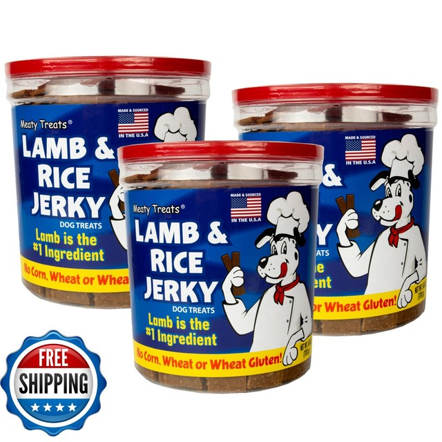 Heartland Farms Jerky Strips Dog Treats Snacks 2 Pack 6 OZ Total USA