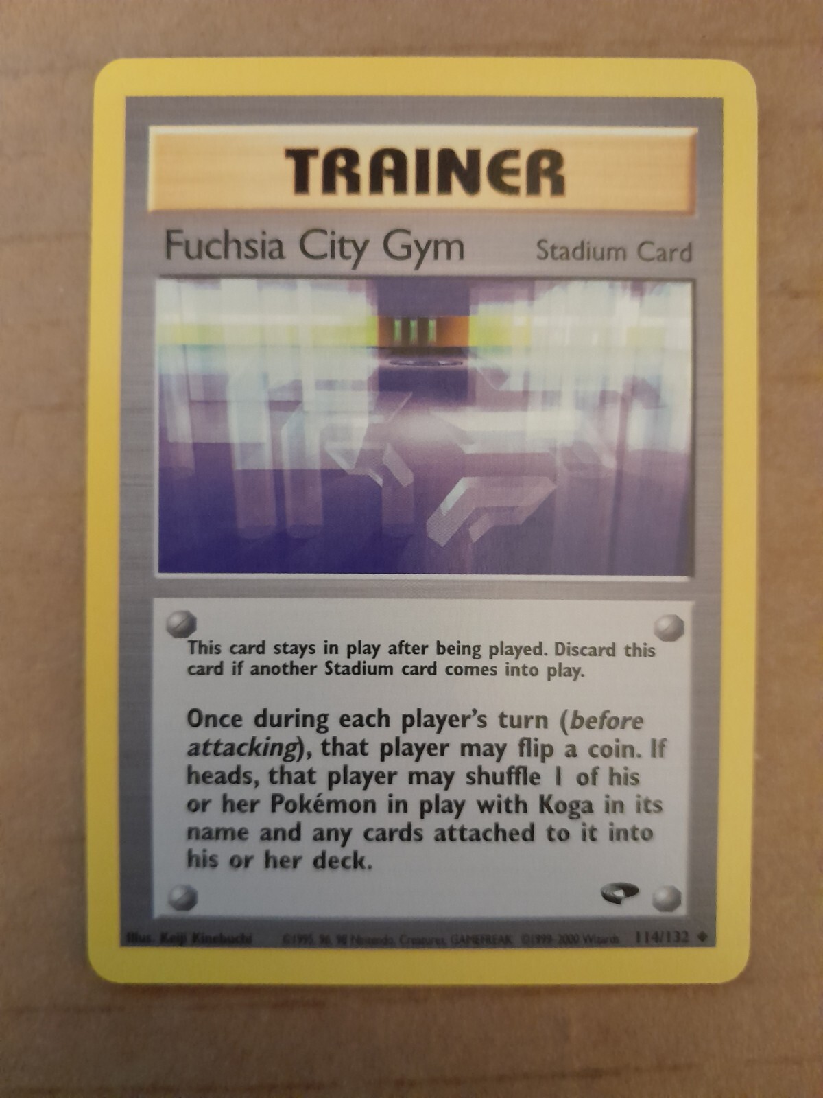 Fuchsia City Gym 114/132 Gym Challenge NM See Pictures