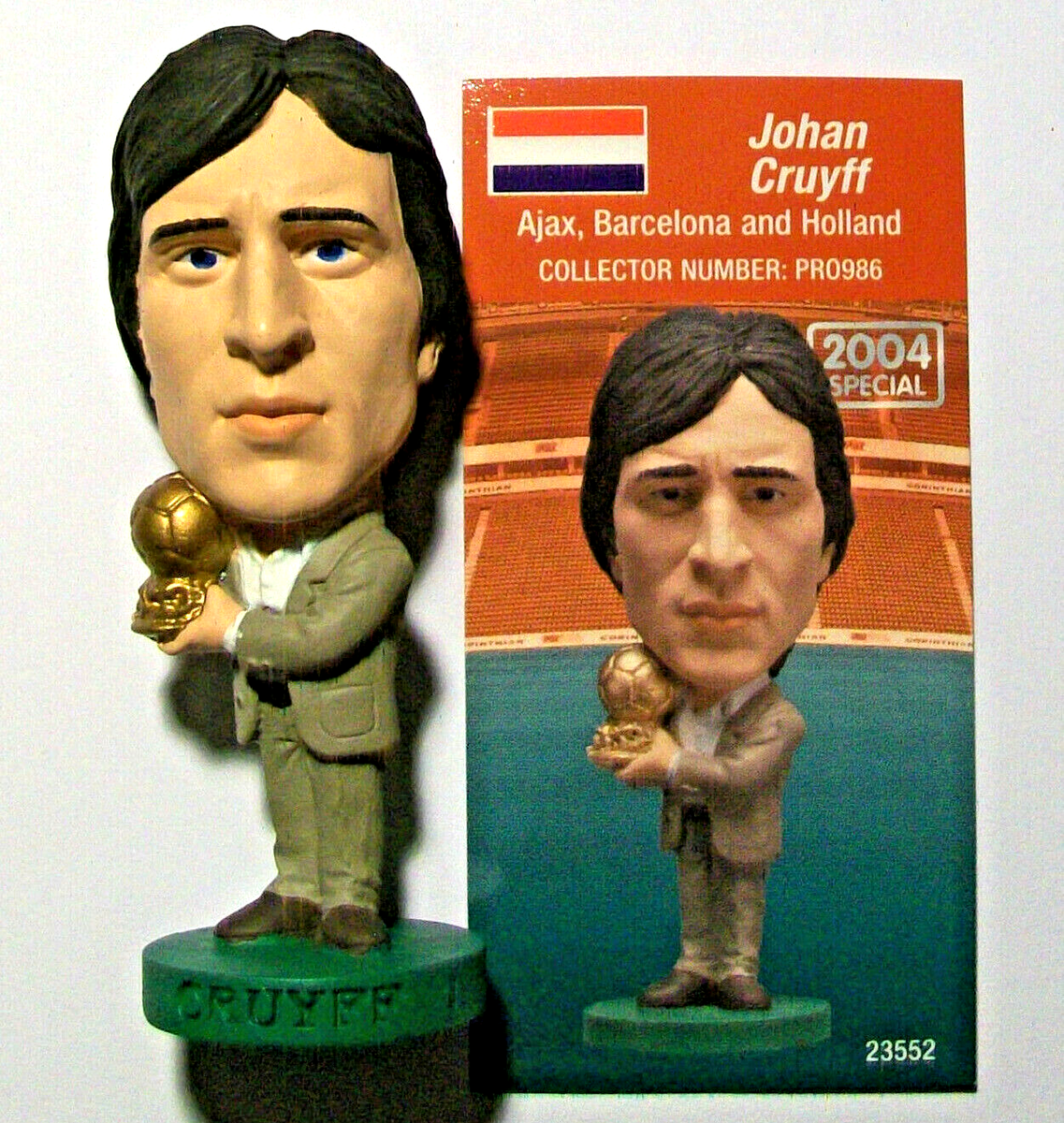 Corinthian Prostars BALLON D'OR Winner CRUYFF 1971, 1973, 1974
